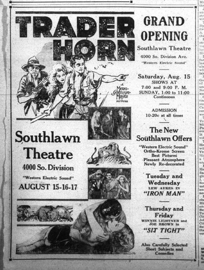 Southlawn Theater - Old Photo From Cinema Treasures (newer photo)